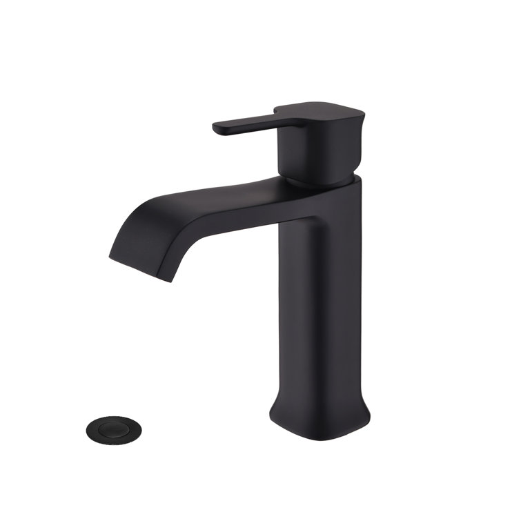 BATHLET Single Hole Bathroom Faucet with Drain Assembly & Reviews Wayfair